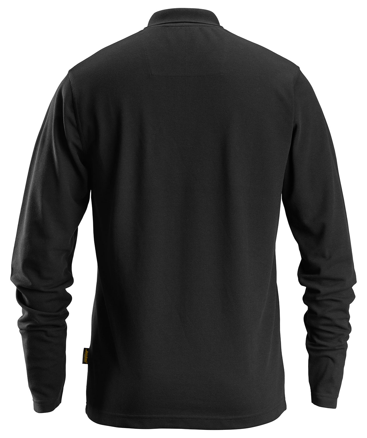 Snickers long-sleeved polo shirt 2608, Black, large image number 2
