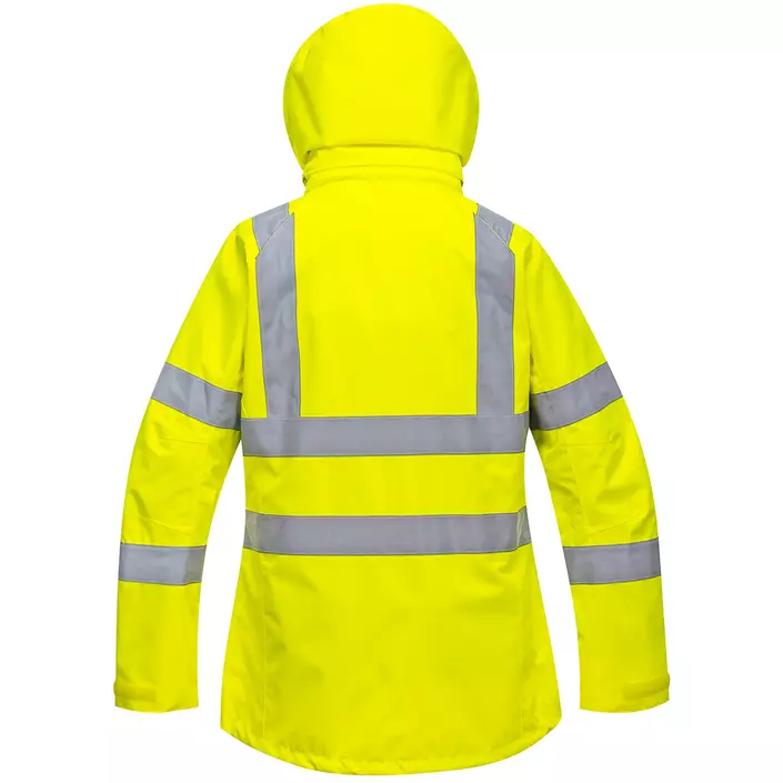Portwest women's work jacket, Hi-Vis Yellow, large image number 1