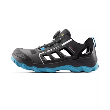 Airtox GL22 safety sandals S1P, Black/Blue