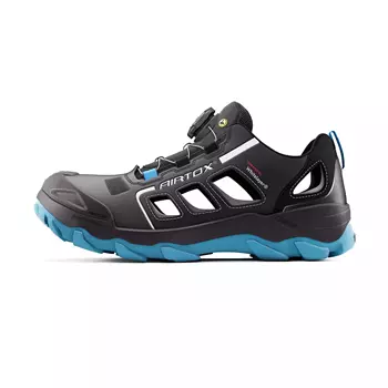 Airtox GL22 vernesandaler S1P, Svart/Blå