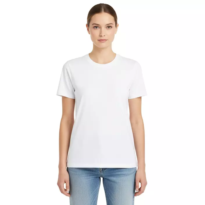 Westborn Basic T-shirt dam, White, large image number 1