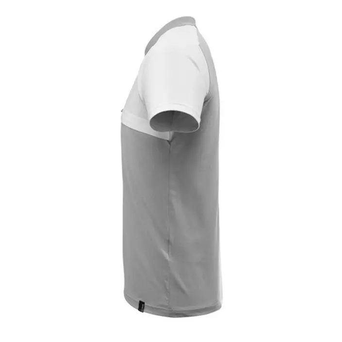 Mascot Advanced polo shirt, Grey-mottled/white, large image number 1