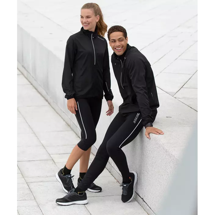 GEYSER women's lightweight running jacket, Black, large image number 3
