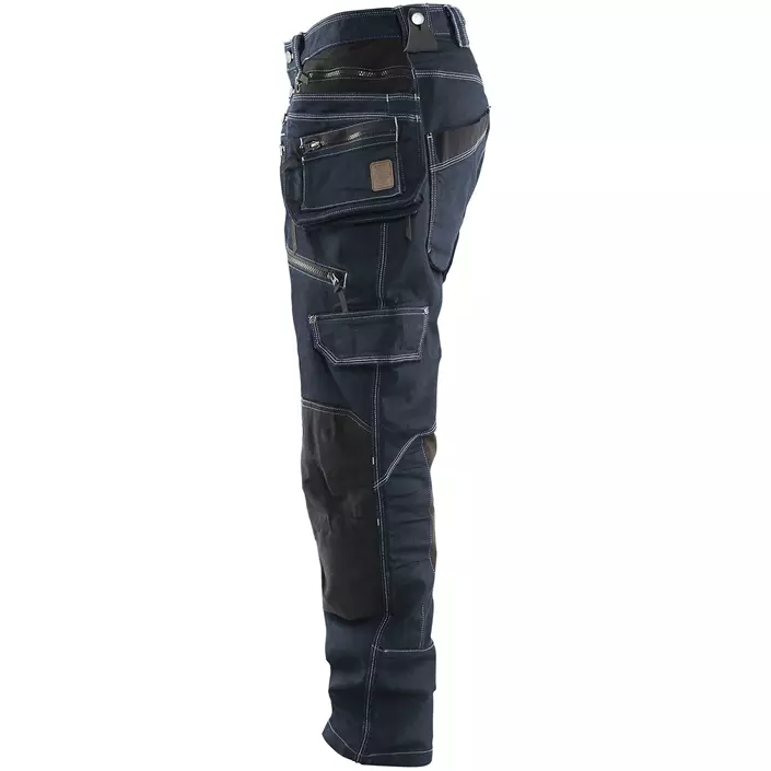 Blåkläder craftsman trousers X1999, Marine Blue/Black, large image number 2