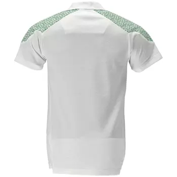 Mascot Food & Care HACCP-godkjent polo T-skjorte, Hvit/Gressgrønn