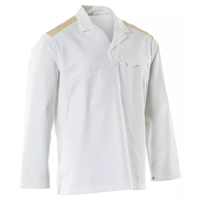Mascot Food & Care HACCP-approved smock, White/Curryyellow, large image number 3