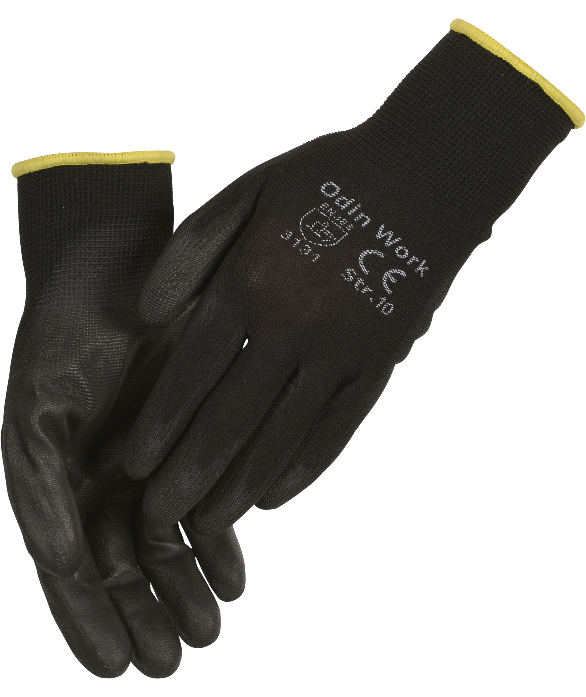 Odin 7345 Work arbetshandskar, Svart