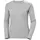Helly Hansen Classic langærmet dame T-shirt, Grey melange , Grey melange , swatch