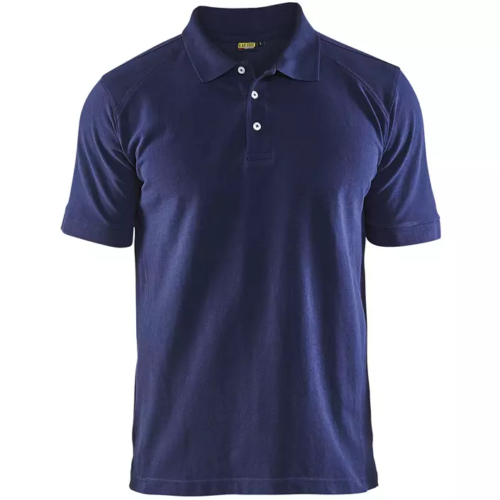 Blåkläder polo T-shirt, Marine Blue, large image number 0