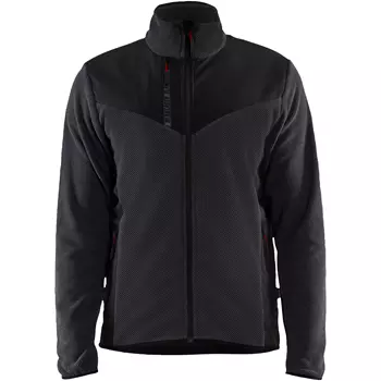 Blåkläder stickadjacka med softshell