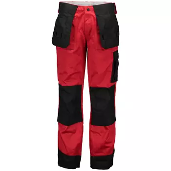 NWC Fosen craftsman trousers, Red/Black