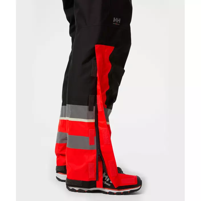 Helly Hansen UC-ME vinterkjeledress, Hi-Vis Rød/Ebony, large image number 6