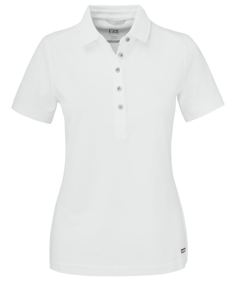 Cutter & Buck Advantage women's polo shirt, White, White, swatch