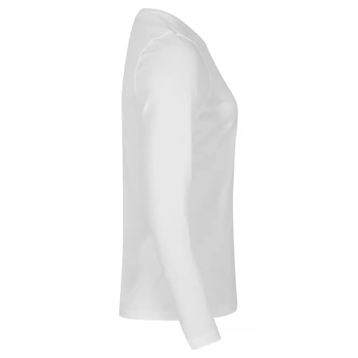 Clique Basic Active langærmet dame T-shirt, Hvid, large image number 5
