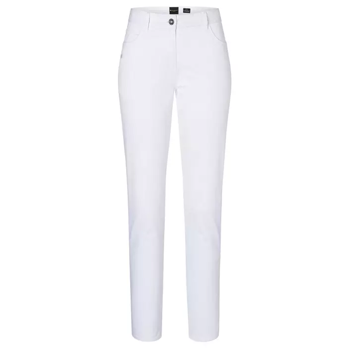 Karlowsky Classic-stretch women´s trousers, White, large image number 0