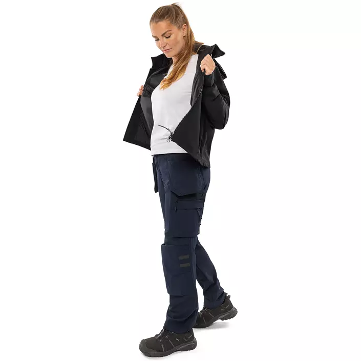 Fristads women's shell jacket 4981 GLS, Black, large image number 6