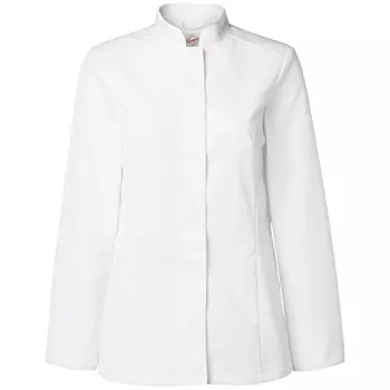 Segers slim fit women's chef shirt, White