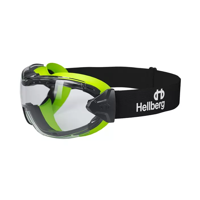 Hellberg Neon Plus ELC AF/AS skyddsglasögon/goggles, Transparent bärnsten, Transparent bärnsten, large image number 0