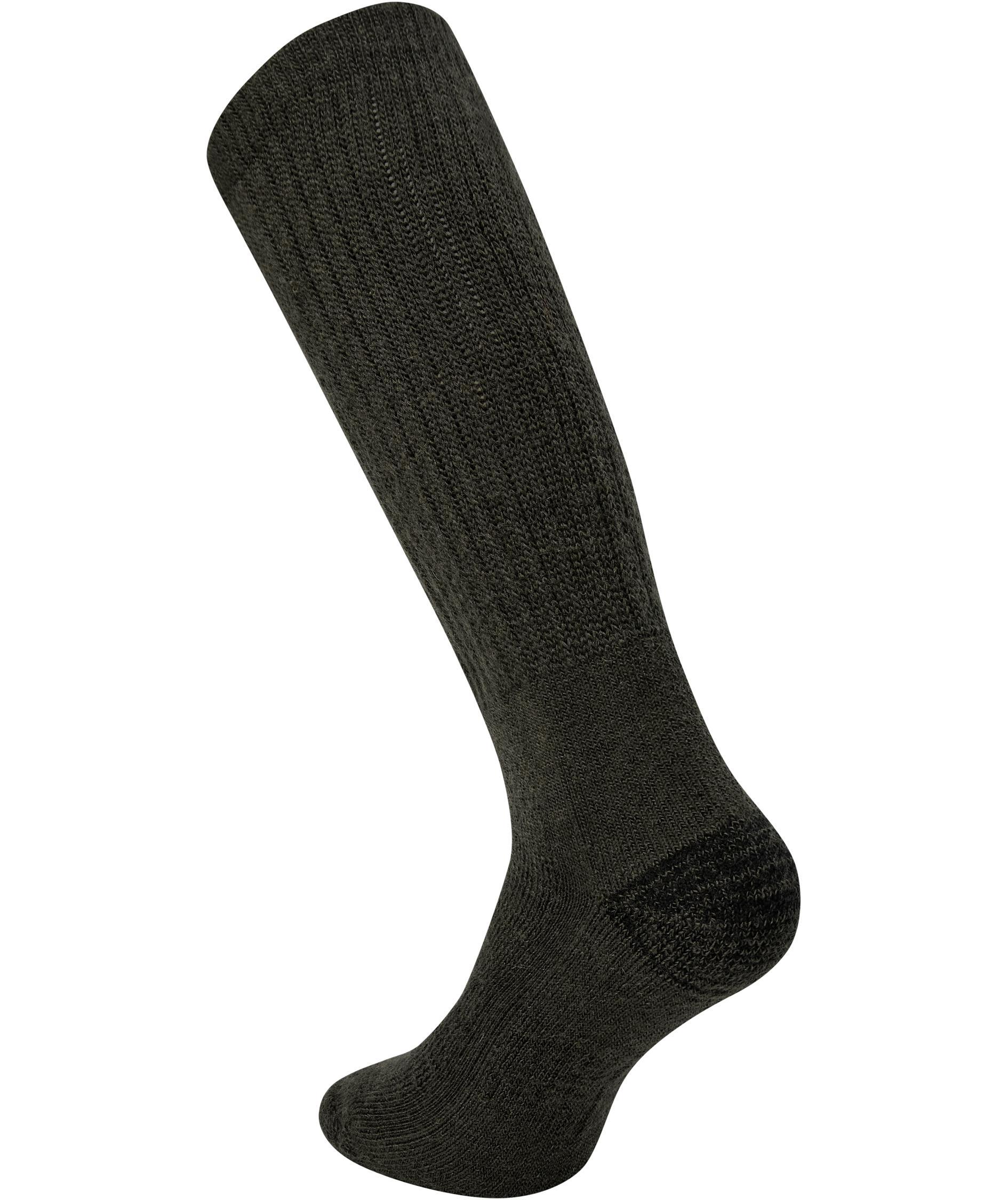 Deerhunter long socks with wool/silk, Forest green, large image number 1