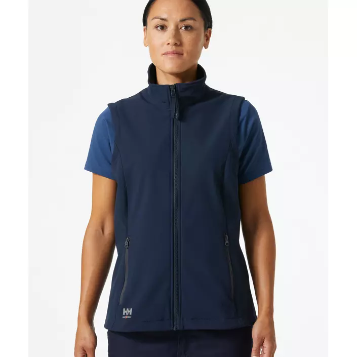 Helly Hansen Manchester 2.0 women's softshell vest, Navy, large image number 1