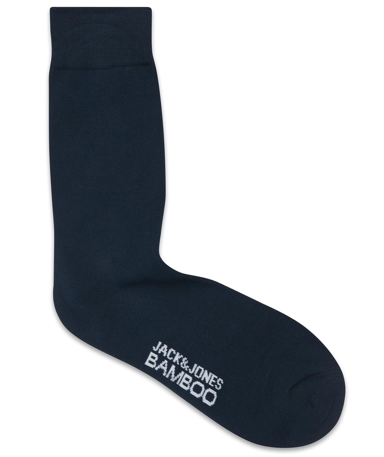 Jack & Jones JACBASIC 5-pack bambustrumpor, Svart/Gr&aring;/Bl&aring;