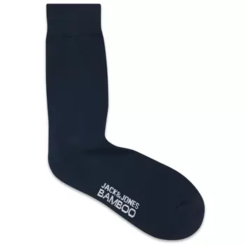 Jack & Jones JACBASIC 5-pack bamboo socks, Black/Grey/Blue