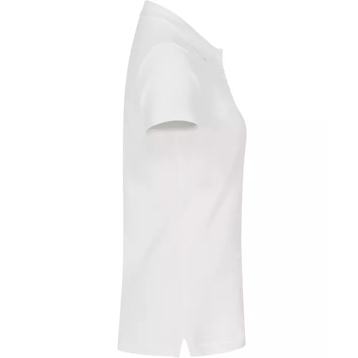 Clique Basic dame polo T-Skjorte, Offwhite, large image number 2