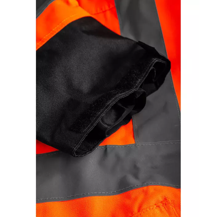 Lyngsøe shell jacket, Hi-Vis Orange/Black, large image number 3