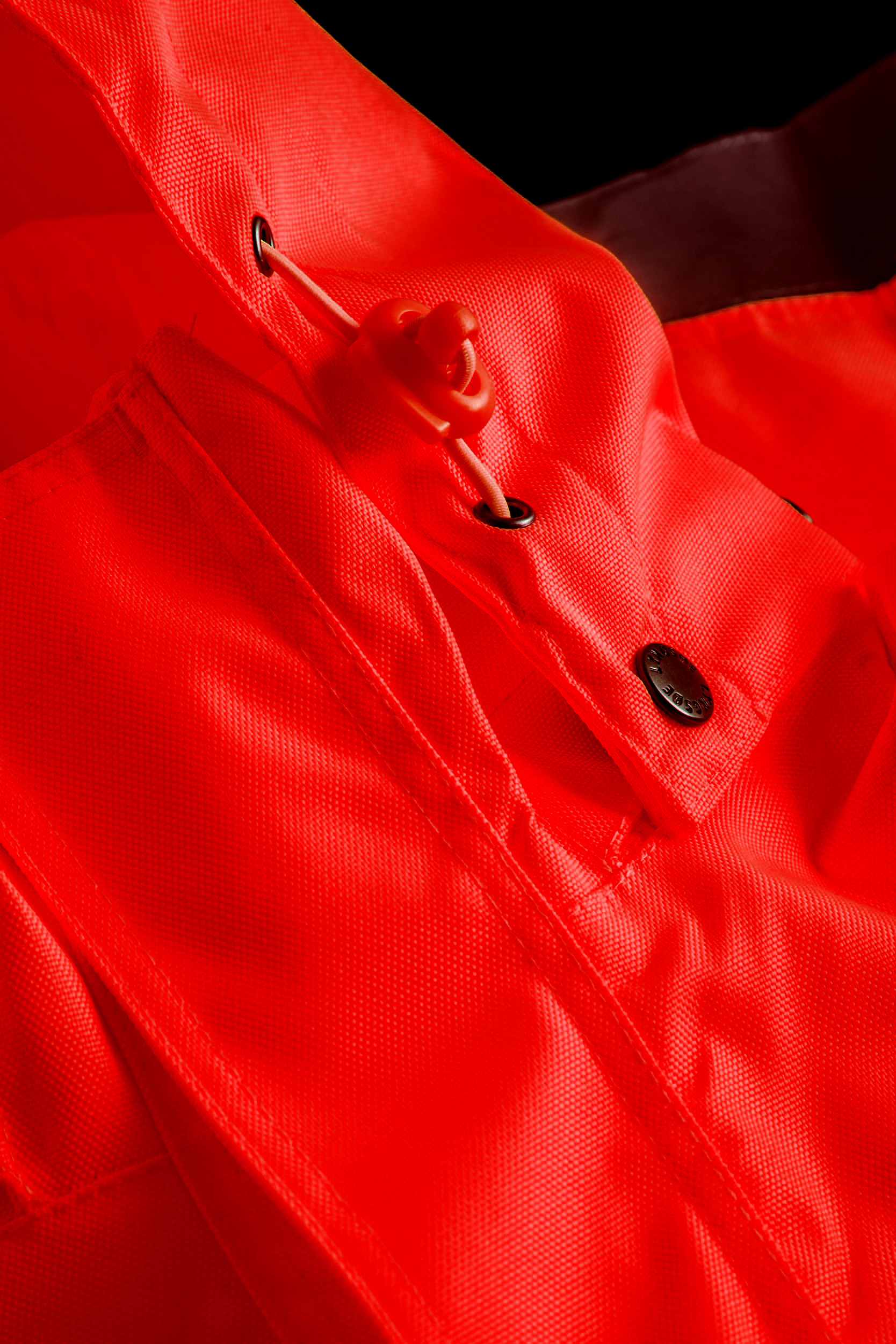 Lyngs&oslash;e skaljakke, Hi-Vis r&oslash;d/sort, large image number 3