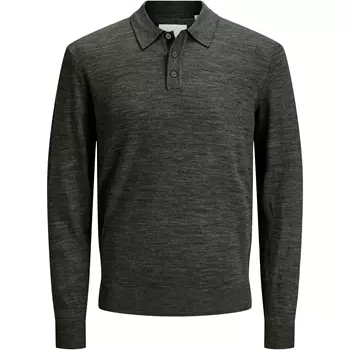 Jack & Jones Premium JPRBLAMERINO stickad tröja med merinoull