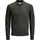 Jack & Jones Premium JPRBLAMERINO stickad tröja med merinoull, Peat Melange, Peat Melange, swatch