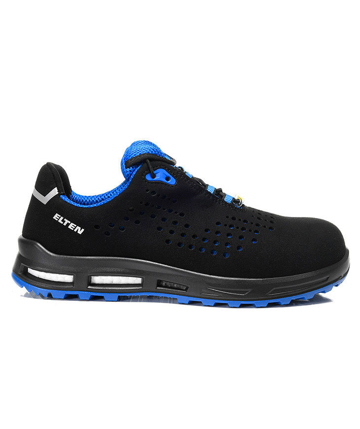 Elten Impulse XXT Blue Low Sicherheitsschuhe S1, Schwarz