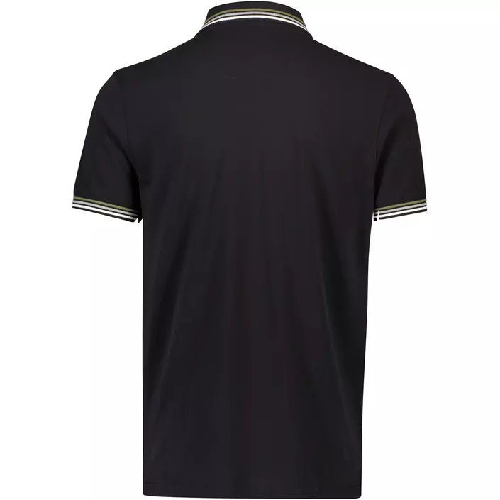 Bison Signature polo T-shirt, Black, large image number 1