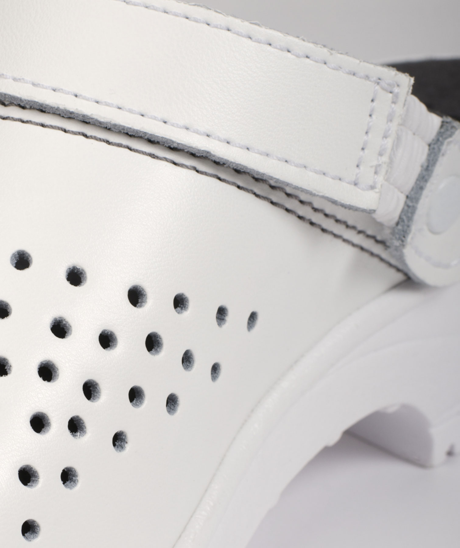 Ejendals clogs with heel strap, White, large image number 2