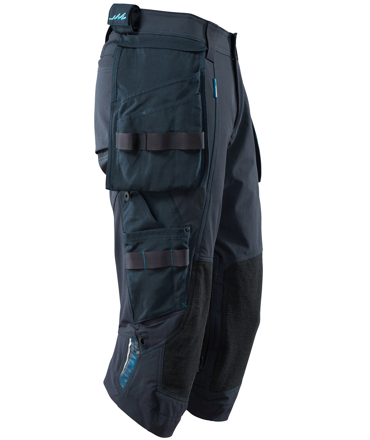 Mascot Advanced craftsman knee pants full stretch, Dark Marine Blue, large image number 3