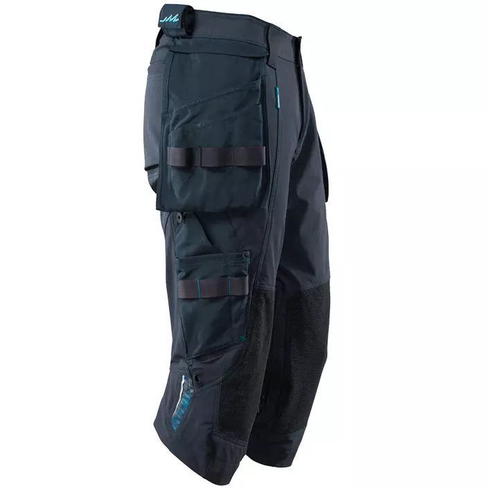 Mascot Advanced craftsman knee pants full stretch, Dark Marine Blue, large image number 3