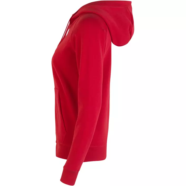 ID women's hoodie with full zipper, Red, large image number 2