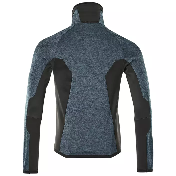 Mascot Advanced fleece sweater with zip, Dark Petrolium/Black, large image number 1
