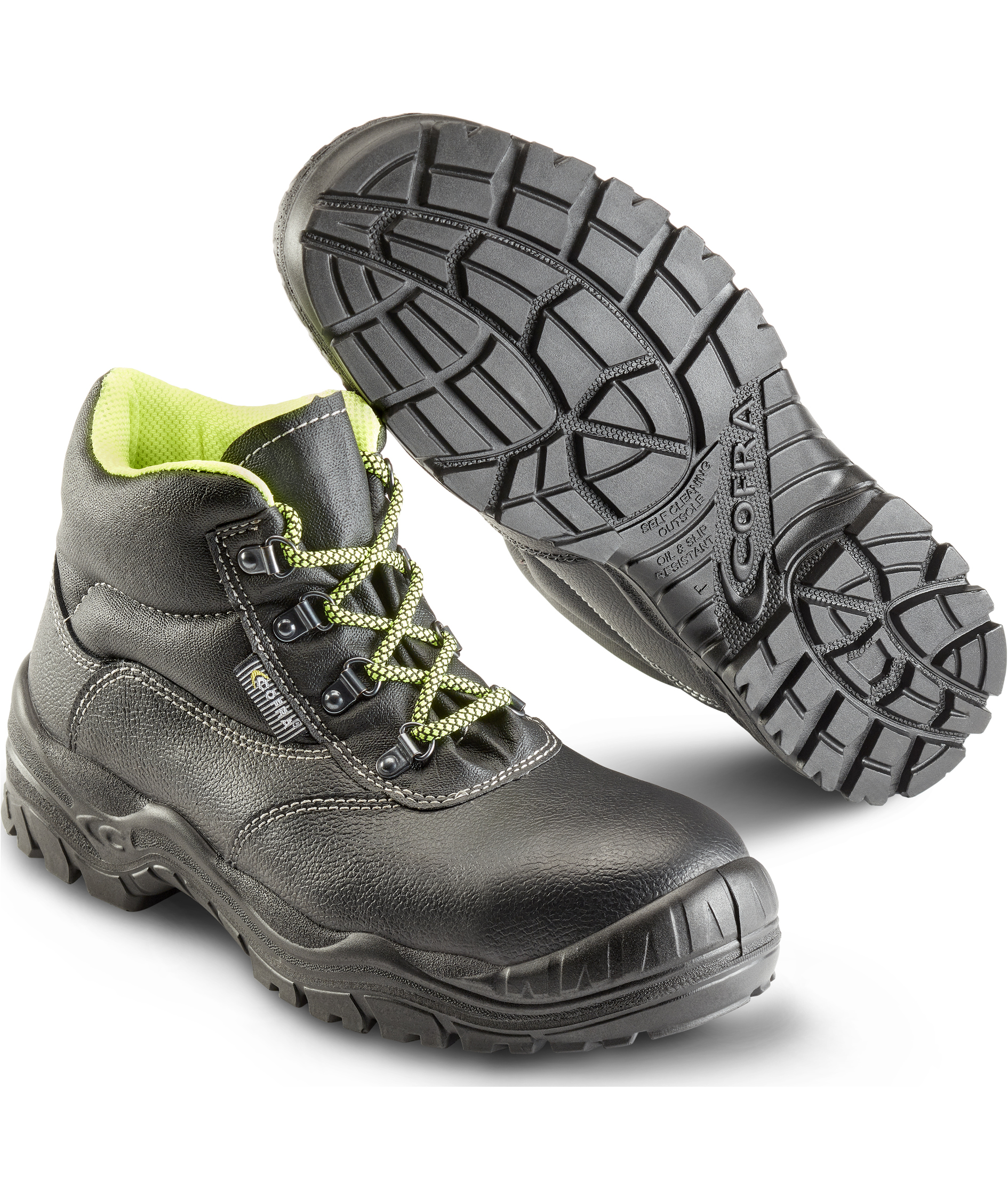 2. sortering Cofra Riga skyddsk&auml;ngor S3, Svart