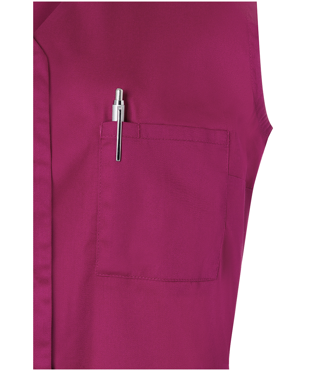 Karlowsky Essential &auml;rml&ouml;s tunika dam, Fuchsia, large image number 4