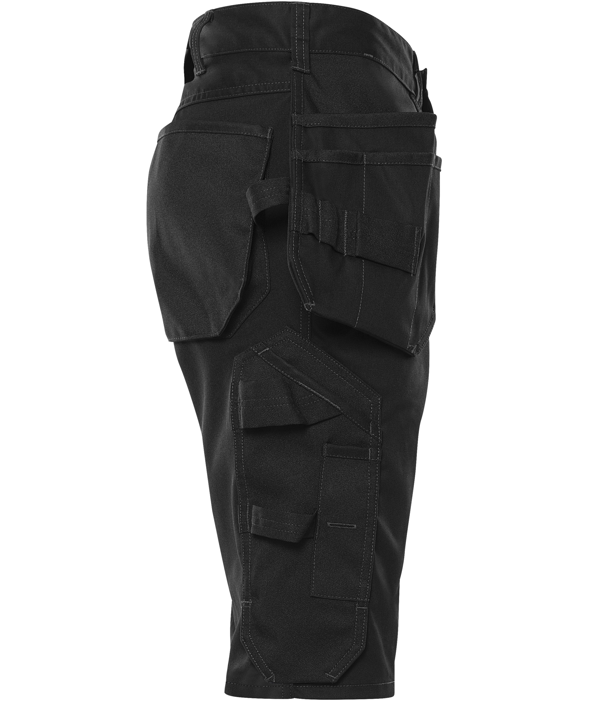Fristads women's craftsman shorts 2904 GWM, Black, large image number 4