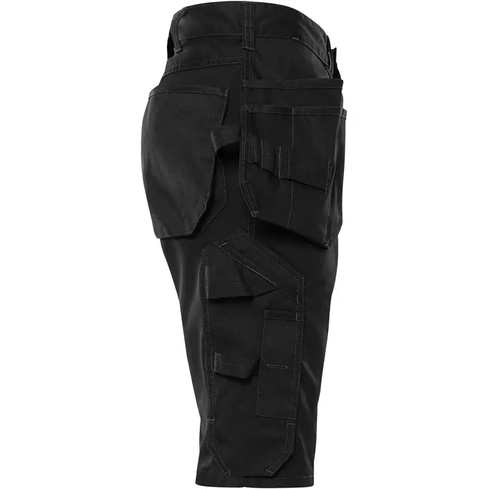 Fristads women's craftsman shorts 2904 GWM, Black, large image number 4