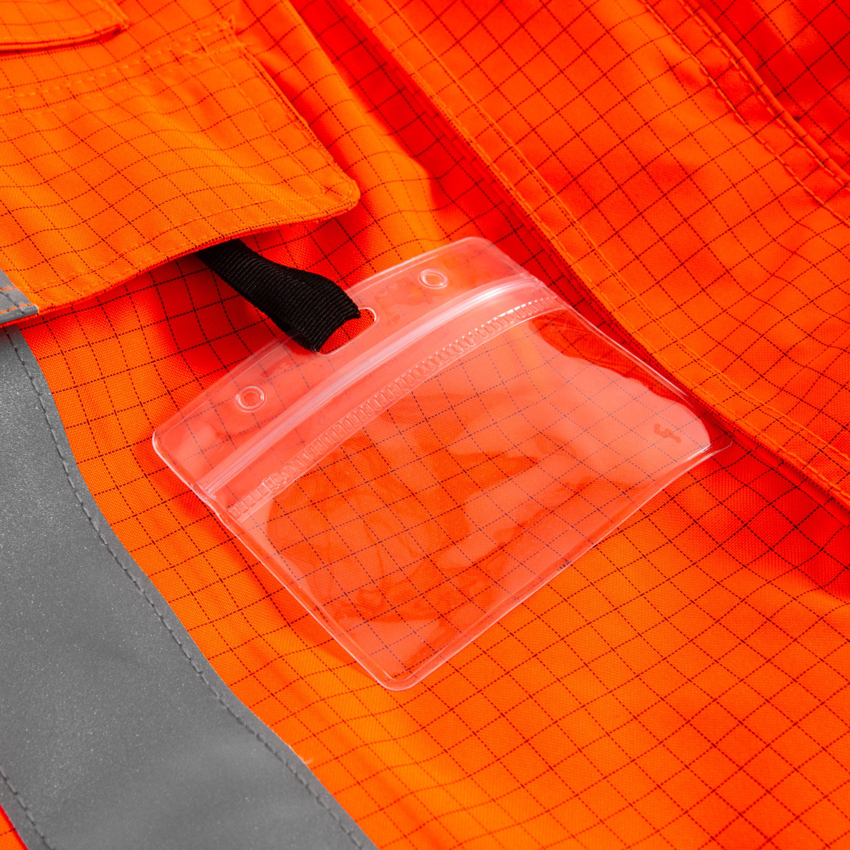 Lyngs&oslash;e Multinorm winter jacket, Hi-Vis Orange/Black, large image number 2