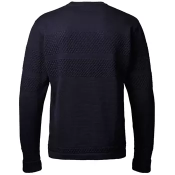 Clipper Saltum knitted pullover, Captain Navy