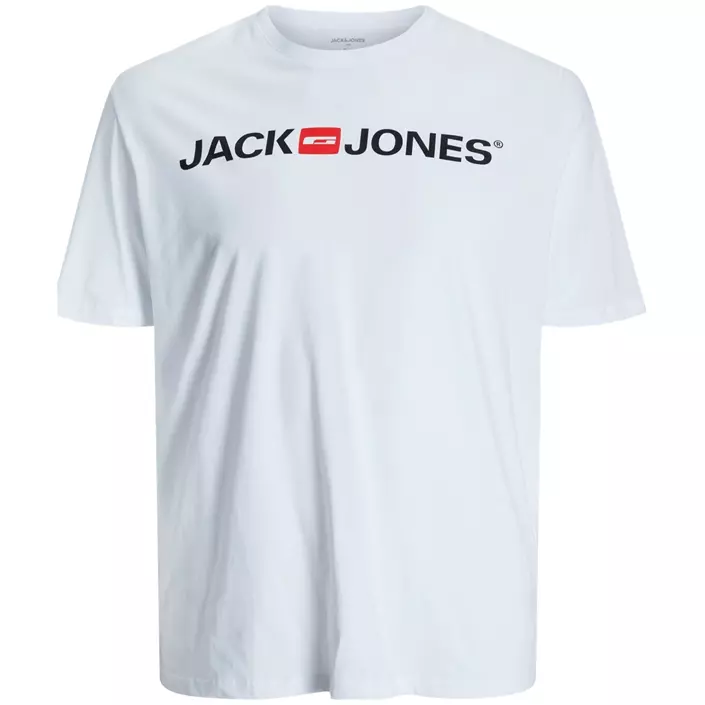 Jack & Jones Plus JJECORP LOGO T-shirt, White , large image number 0