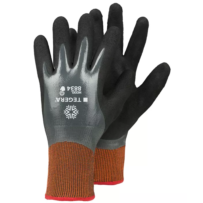 Tegera 8834 winter work gloves, Black, large image number 0