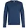 Seven Seas stickad tröja med merinoull, Blue melange, Blue melange, swatch
