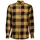 Westborn flannel shirt, Mustard/Black, Mustard/Black, swatch