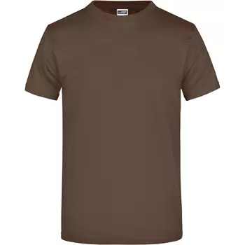 James & Nicholson T-Shirt Round-T Heavy, Brown