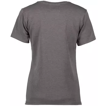Seven Seas women's round neck T-shirt, Dark Grey Melange